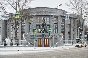 Компания «Номер 1» оснастила клуб завода «Каучук» - шедевр конструктивизма архитектора Константина Мельникова в Москве