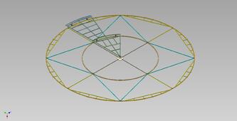 Уникально тонкий поворотный круг для команды «Уральские пельмени»