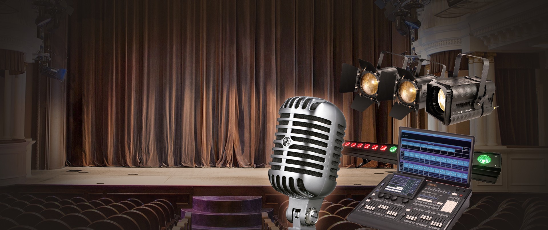 Продажа светового и звукового оборудования